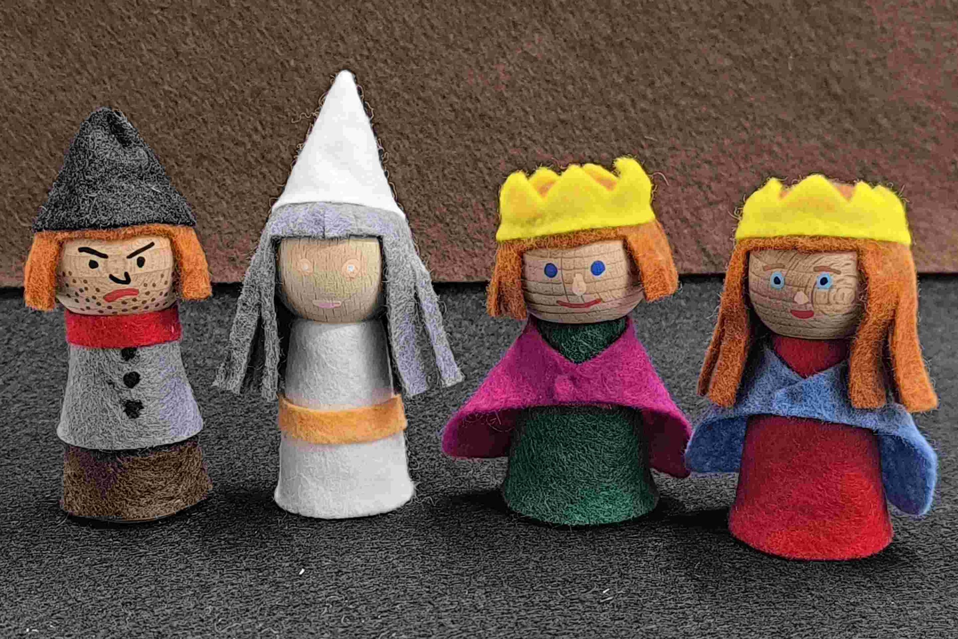 Strašidelný zámek - kreativní sada (vzorové figurky)